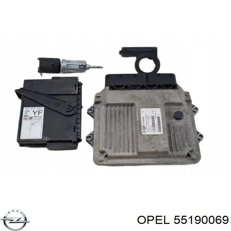 55190069 Opel Блок електронного управління