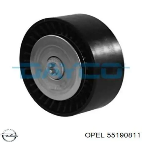 Ролик приводного ременя, паразитний Opel 55190811 ціна, від 20.02 USD