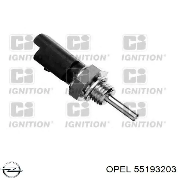 Термодатчик охолоджуючої рідини Opel 55193203 ціна, від 5.61 USD