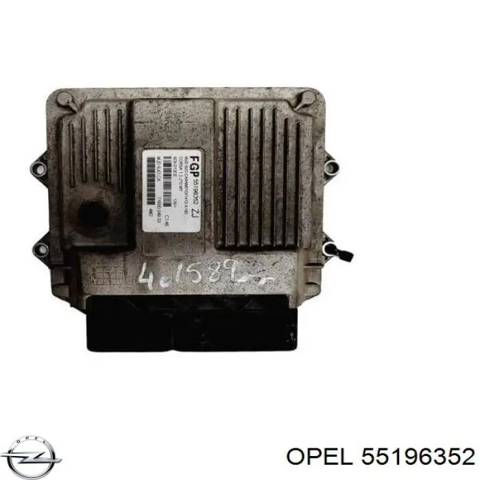 Електронний блок керування двигуном 55196352 Opel