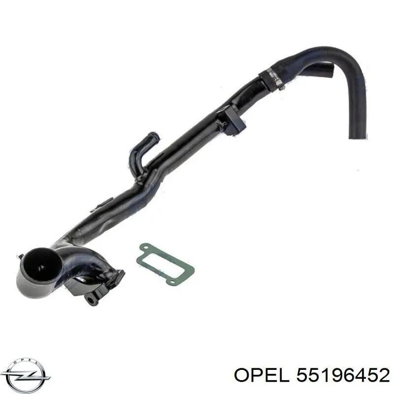 Купити 55196452 Opel Трубопроводи і шланги системи охолодження