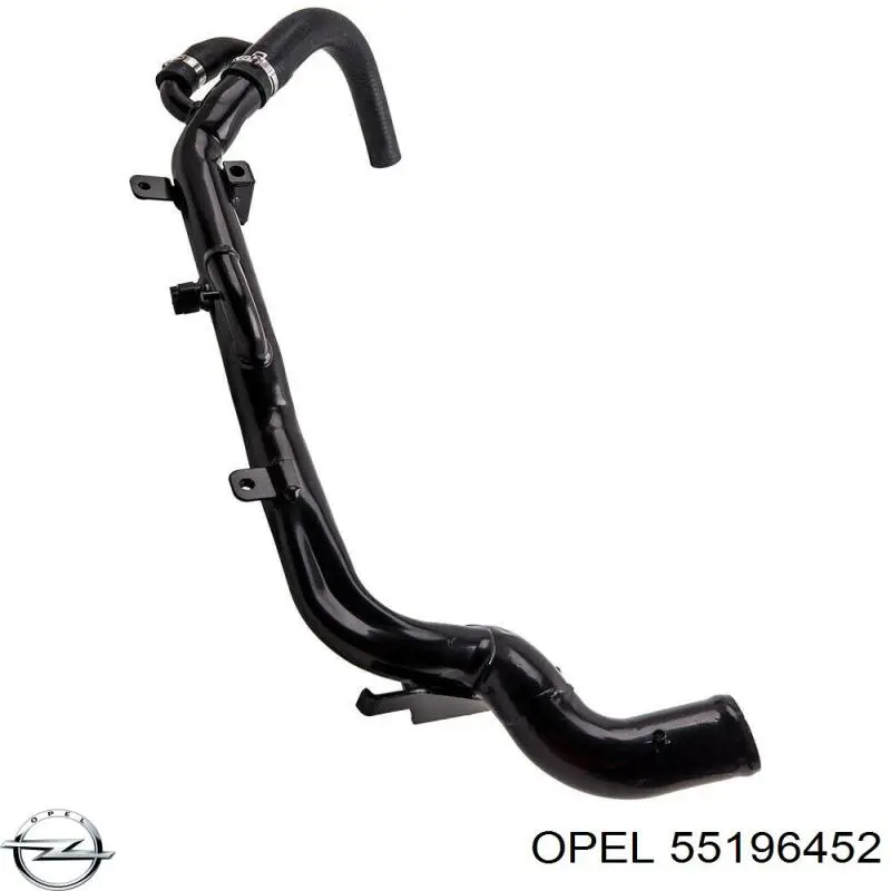 Шланг/патрубок системи охолодження Opel 55196452 ціна, від 39.32 USD