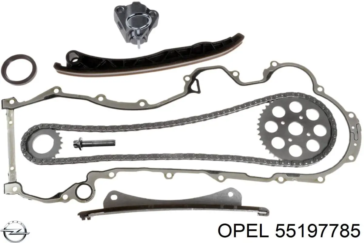 55197785 Opel натягувач ланцюга грм