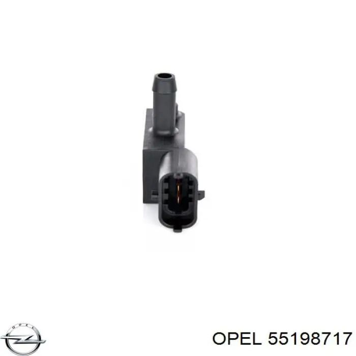 Датчик тиску вихлопних газів Opel 55198717 ціна, від 12.67 USD