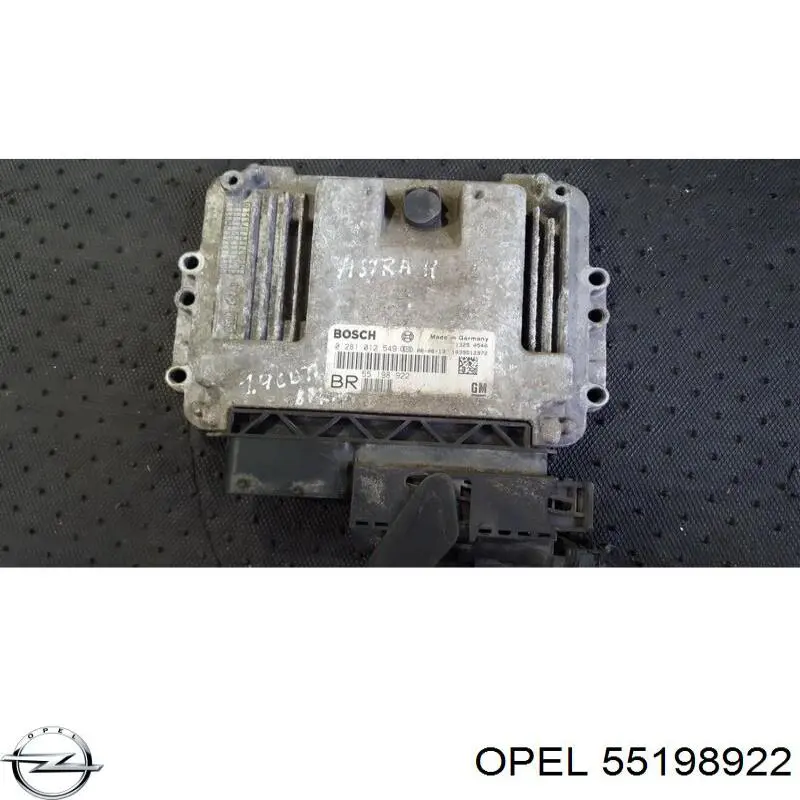 Електронний блок керування двигуном 55198922 Opel