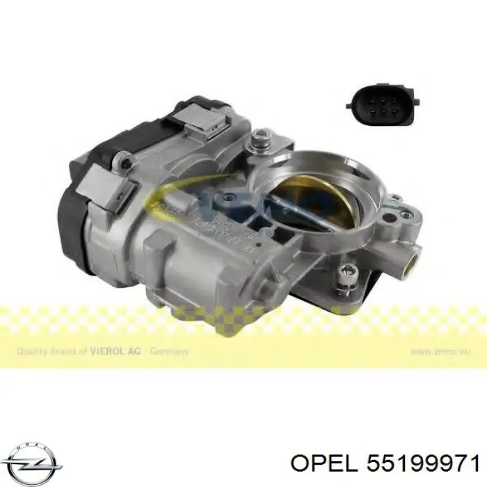 Блок дросельної заслінки Opel 55199971 ціна, від 84.36 USD
