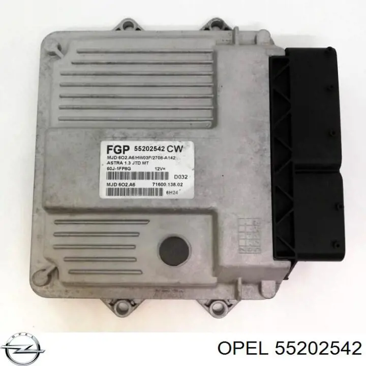 ЕБУ Opel 55202542 ціна, від 107.55 USD