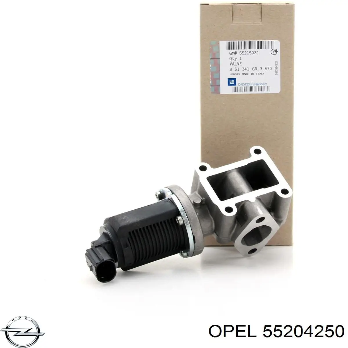 Клапан EGR Opel 55204250 ціна, від 33.00 USD
