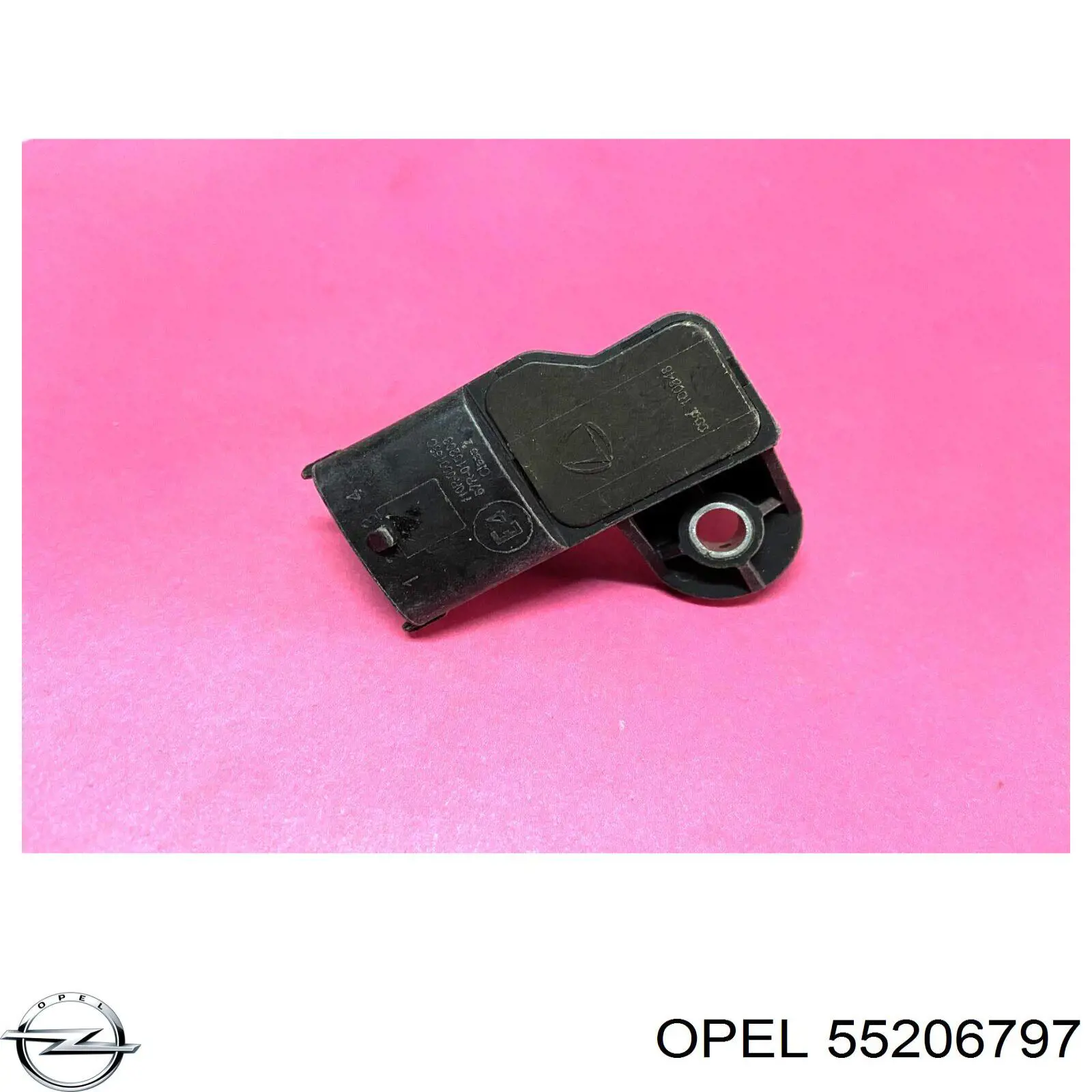 55206797 Opel датчик тиску наддуву (датчик нагнітання повітря в турбіну)