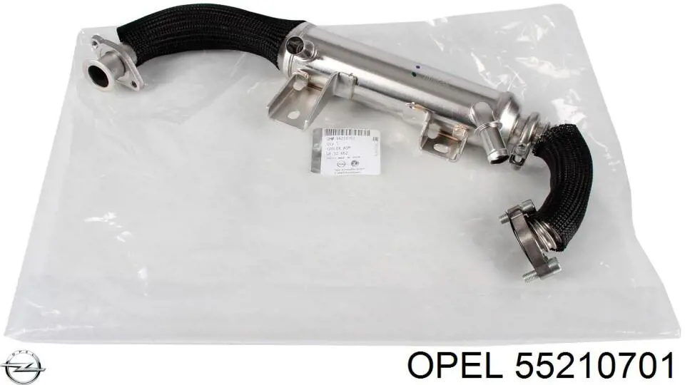 5851083 Opel Радіатор системи EGR рециркуляції вихлопних газів