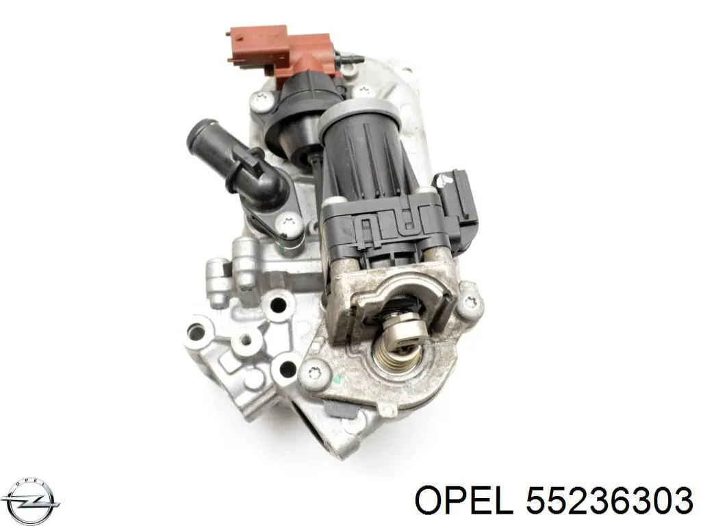 Радіатор системи EGR рециркуляції вихлопних газів Opel 55236303 ціна, від 672.80 USD