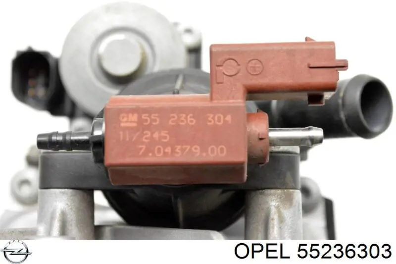 Купити 55236303 Opel Радіатор системи EGR рециркуляції вихлопних газів