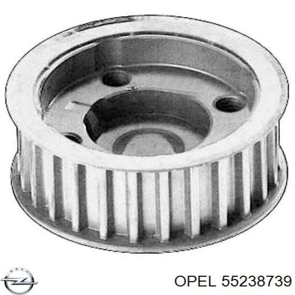 55238739 Opel зірка-шестерня приводу коленвалу двигуна