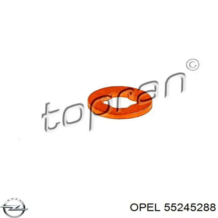 55245288 Opel кільце форсунки інжектора, посадочне