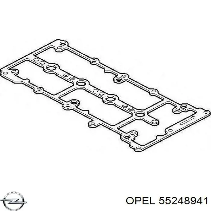 Прокладка клапанної кришки двигуна Opel 607354