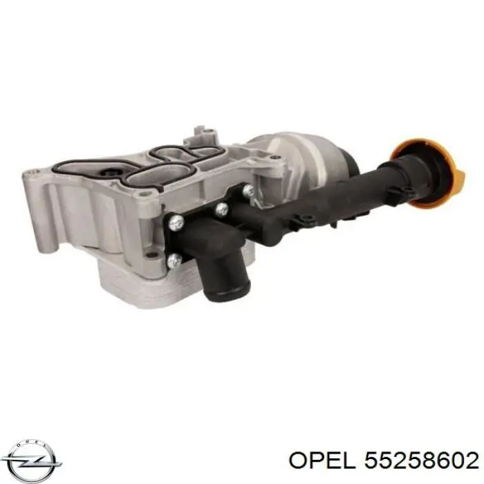 Радіатор масляний (холодильник), під фільтром Opel 55258602 ціна, від 62.21 USD