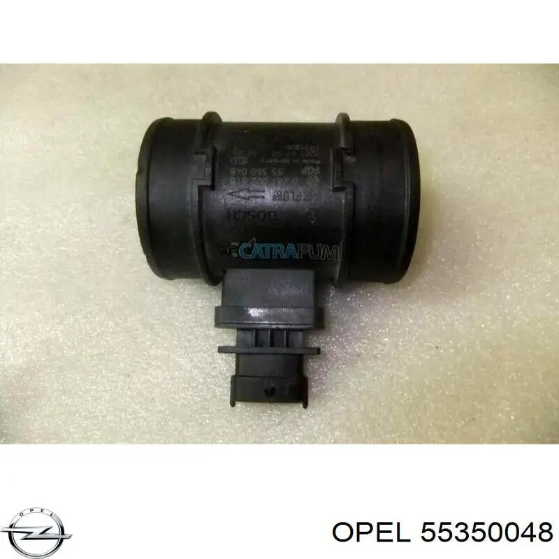 Датчик масової витрати повітря Opel 55350048 ціна, від 25.59 USD