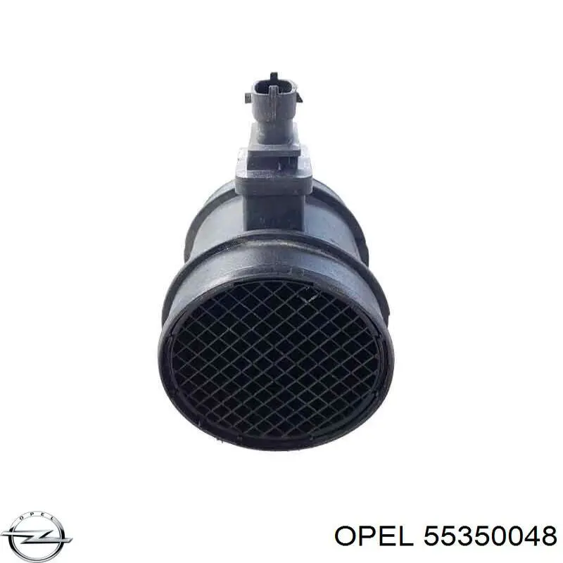 55350048 Opel датчик потоку (витрати повітря, витратомір MAF - (Mass Airflow))