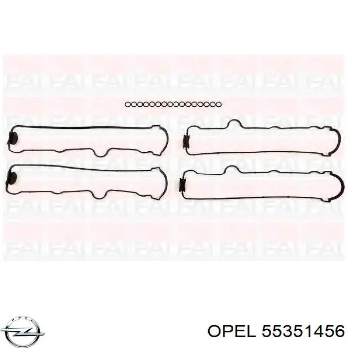 Прокладка клапанної кришки двигуна Opel 55351456 ціна, від 15.56 USD