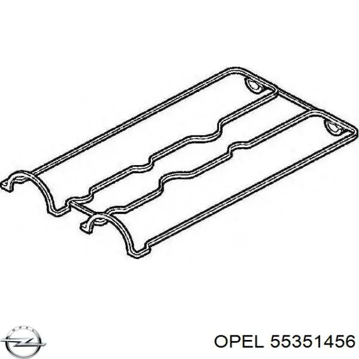55351456 Opel прокладка клапанної кришки двигуна