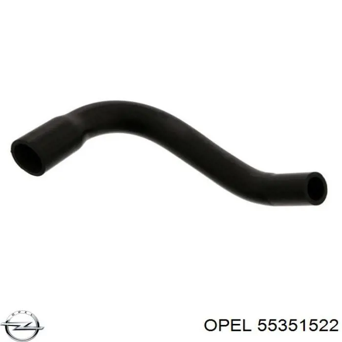 Трубка картера повітряна Opel 55351522 ціна, від 6.85 USD