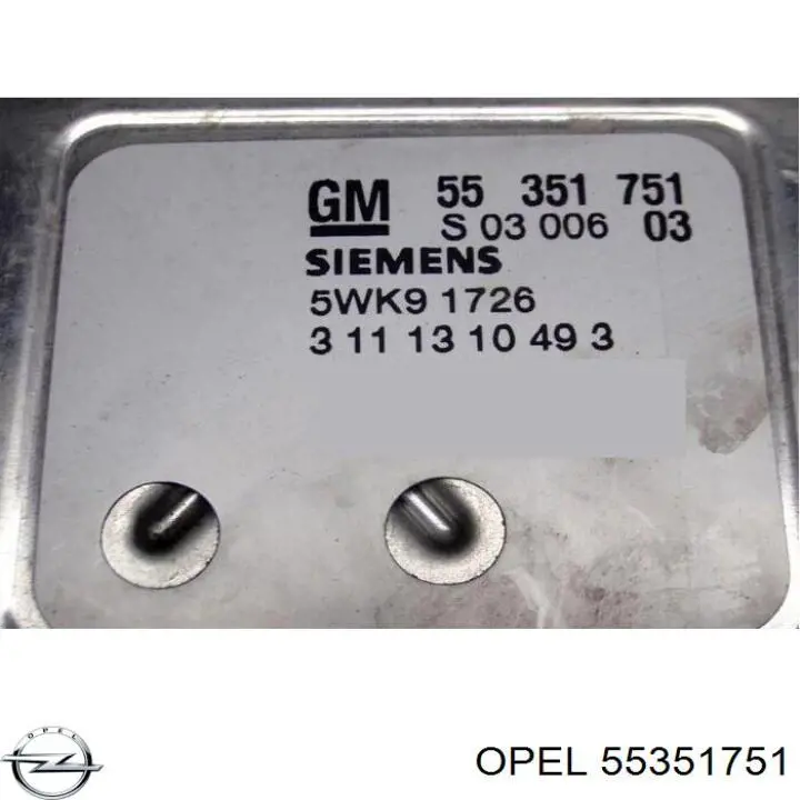  Opel 55351751 ціна, від 240.71 USD
