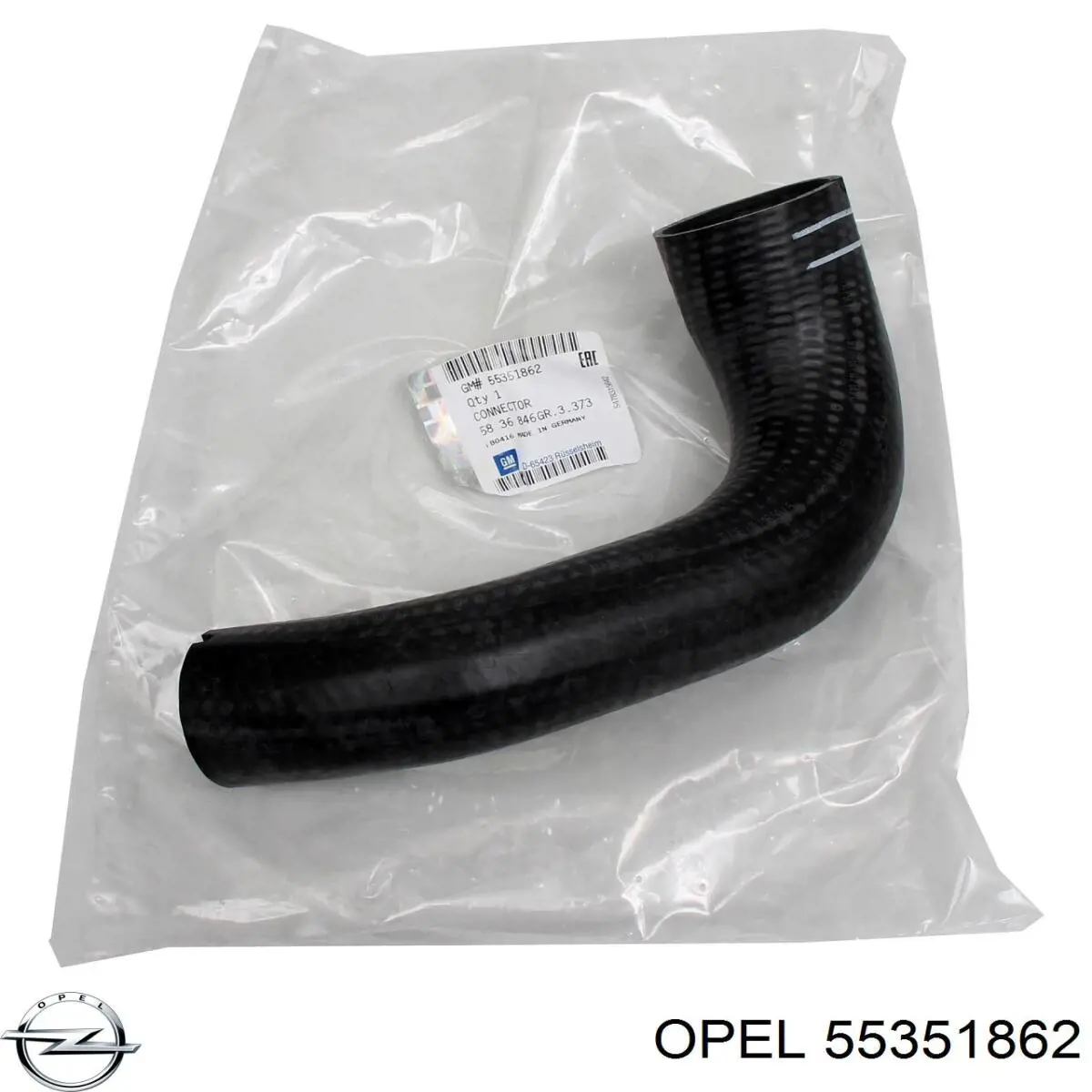 Купити 55351862 Opel Шланг/патрубок интеркуллера