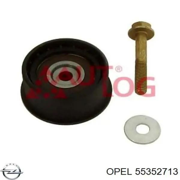 Ролик ременя ГРМ, паразитний Opel 55352713 ціна, від 8.81 USD