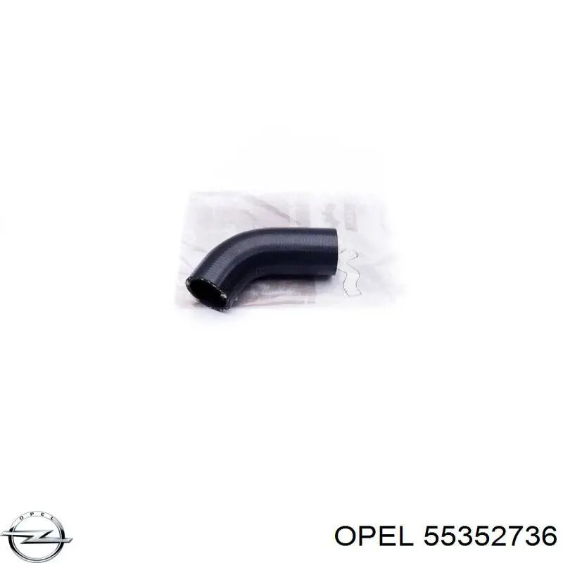 55352736 Opel Шланг/патрубок интеркуллера