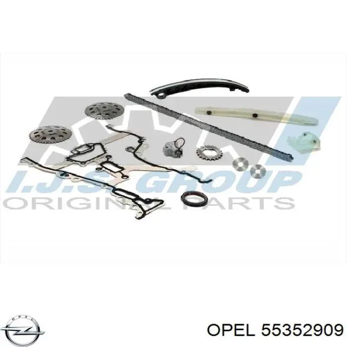 Натягувач ланцюга ГРМ Opel 55352909 ціна, від 19.20 USD