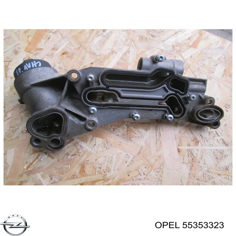 Корпус масляного фільтра Opel 55353323 ціна, від 97.84 USD