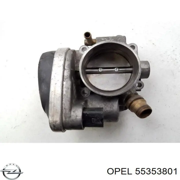 55353801 Opel Дросільна заслінка в зборі