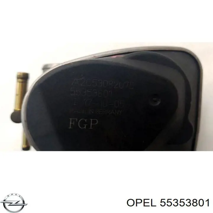 Купити 55353801 Opel Дросільна заслінка
