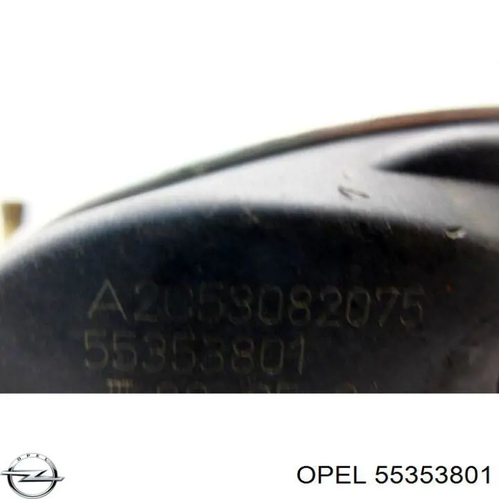 Дросільна заслінка 55353801 Opel