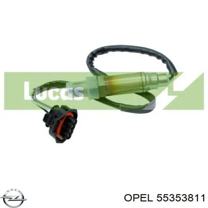 Лямбдазонд, датчик кисню до каталізатора Opel 55353811 ціна, від 43.72 USD