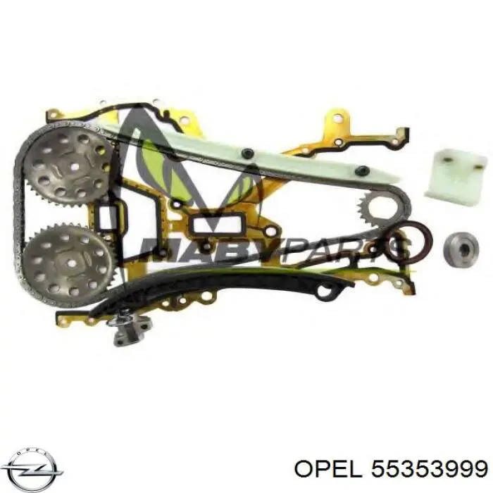 Ланцюг ГРМ, комплект Opel 2005626