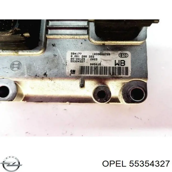 55354327 Opel Блок електронного управління