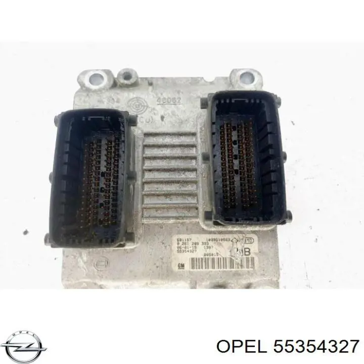Електронний блок керування двигуном 55354327 Opel