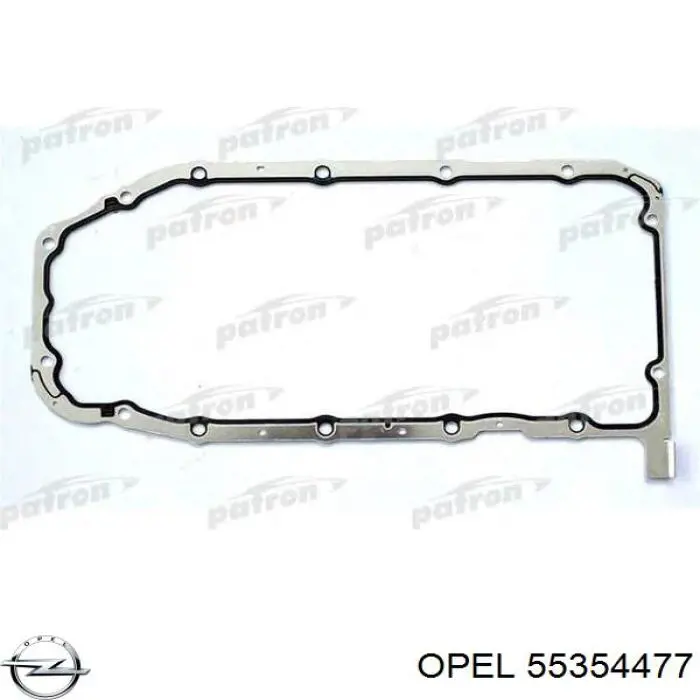 Прокладка піддону картера двигуна, верхня Opel 55354477 ціна, від 15.81 USD