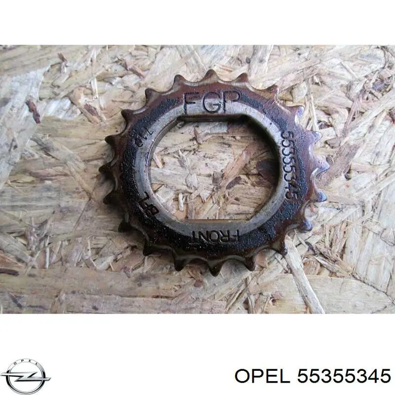 Зірка колінчастого вала Opel 55355345 ціна, від 36.65 USD
