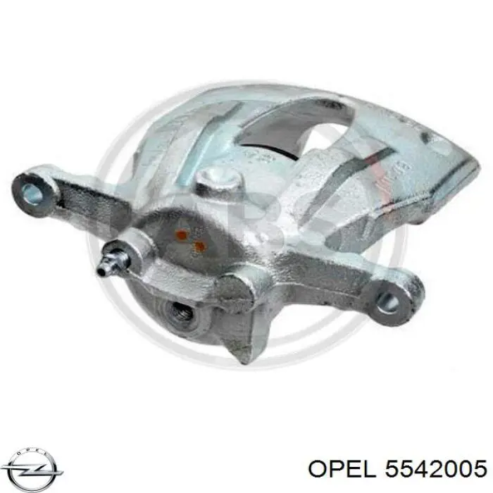 Супорт гальмівний передній лівий 5542005 Opel