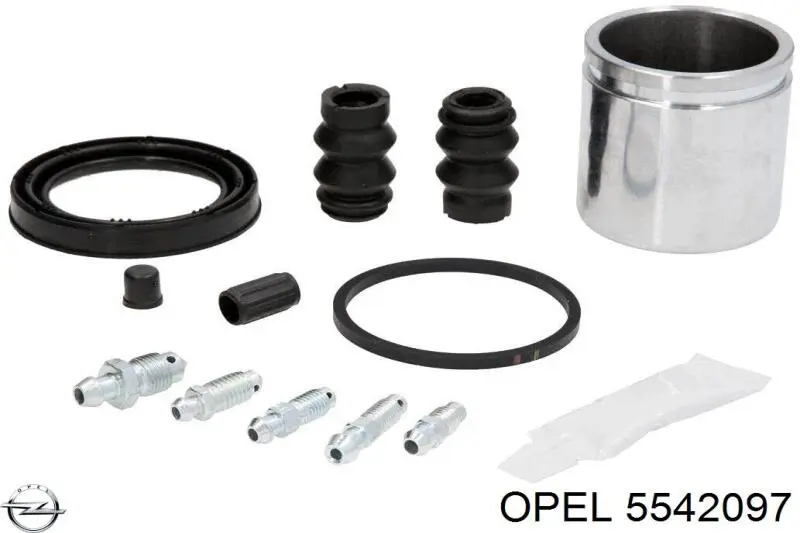 Купити 5542097 Opel Супорт гальмівний передній лівий
