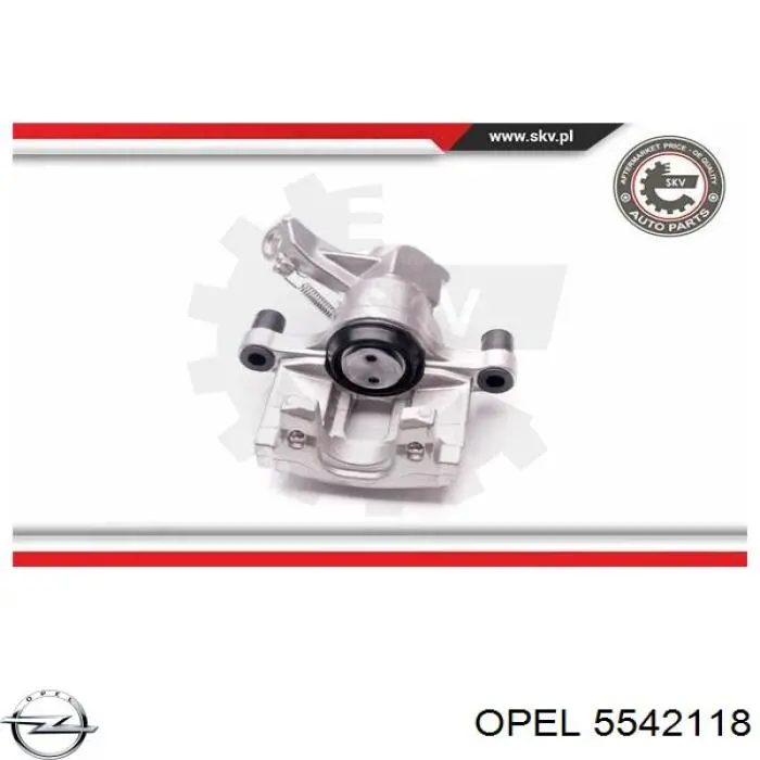 Купити 5542118 Opel Супорт задній правий