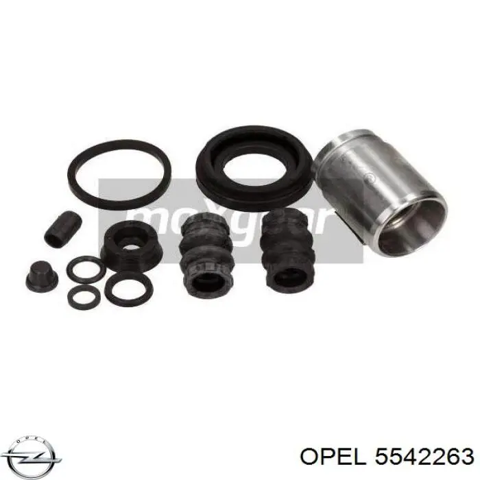 Купити 5542263 Opel Супорт гальмівний задній