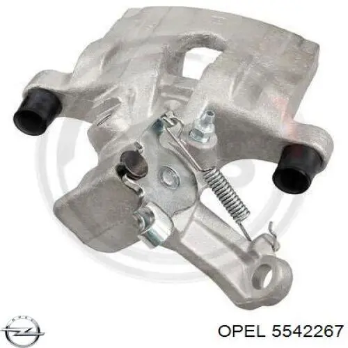 5542267 Opel Супорт гальмівний задній лівий