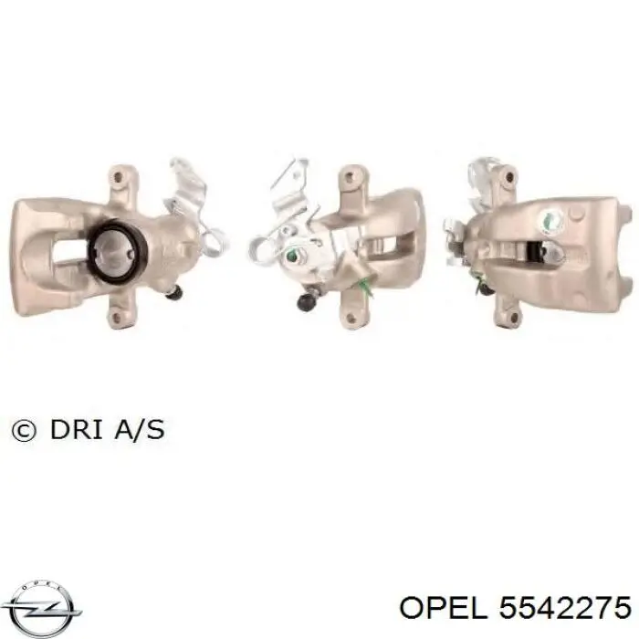Купити 5542275 Opel Супорт задній лівий