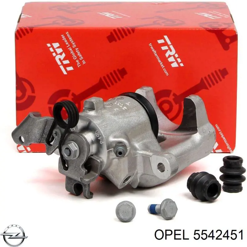 Купити 5542451 Opel Супорт задній лівий