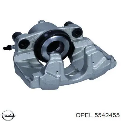 5542455 Opel супорт гальмівний передній лівий