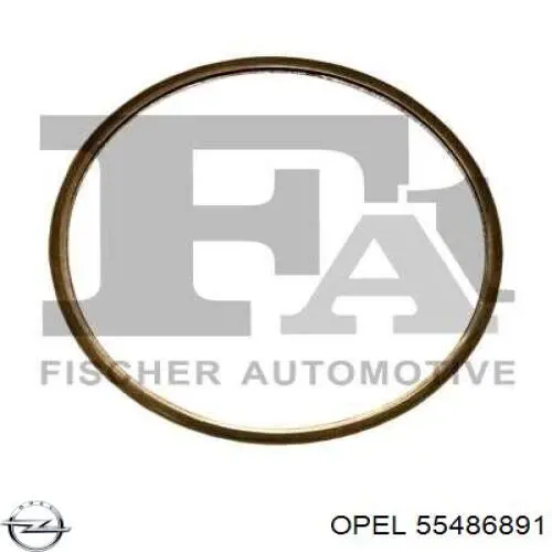 55486891 General Motors Прокладка шланга відводу масла від турбіни