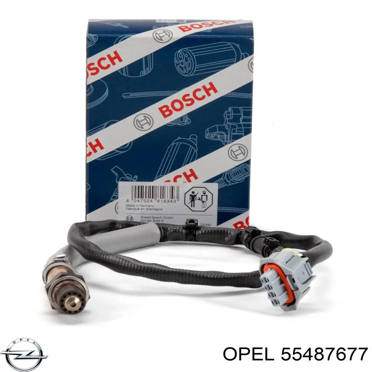 Купити 55487677 Opel Датчик оксидів азоту NOX, задній